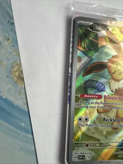 Eevee Promo 173 Scarlet and Violet Prismatic Evolutions Pokemon Center Exclusive - Image 3