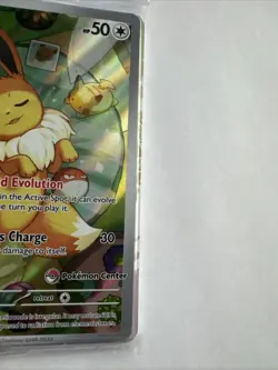 Eevee Promo 173 Scarlet and Violet Prismatic Evolutions Pokemon Center Exclusive - Image 4