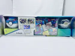 Pokemon TCG: Eevee Collector's Treasure Chest with 2 Poke Ball Tins (3-Pack) - Image 1