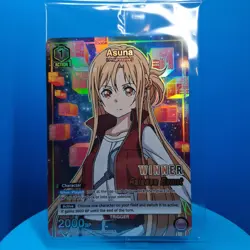 Sealed Asuna (Release Event Winner) Sword Art Online Vol.2 Release Union Arena - Image 1
