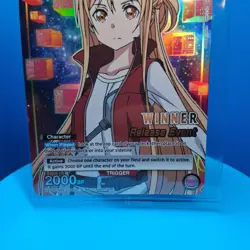 Sealed Asuna (Release Event Winner) Sword Art Online Vol.2 Release Union Arena - Image 2