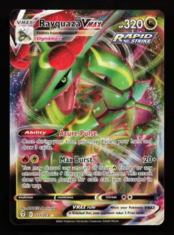 Rayquaza VMAX 111/203 VMAX Rare Evolving Skies Pokemon Card - Image 1