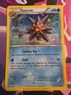 Starmie 005/034 Trading Card Game Classic Holo - Image 2