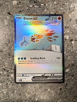 Pokemon TCG Cards Eiscue ex 222/197 Obsidian Flames Special Illustration Rare - Image 1