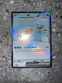 Pokemon TCG Cards Eiscue ex 222/197 Obsidian Flames Special Illustration Rare - Image 3
