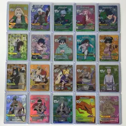 Naruto Mythos TCG Set 1 Konoha Shido 1st Edition – 20 Different Rare Art Cards - Image 1