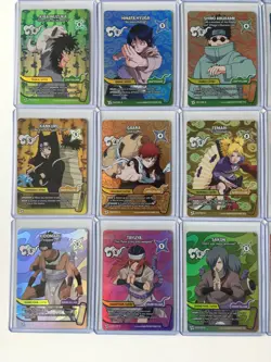 Naruto Mythos TCG Set 1 Konoha Shido 1st Edition – 20 Different Rare Art Cards - Image 4