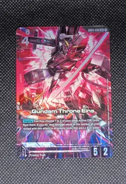 Gundam Throne Eins (R+) - Phantom Aria (GD04) GUNDAM CARD GAME ALT ART ENGLISH - Image 1