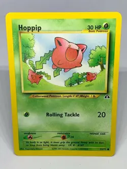 Hoppip - 55/75 Neo Discovery Pokemon LP-EXC BUY 2 CARDS GET 1 FREE!! - Image 1
