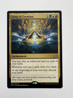 Song of Creation MTG Magic the Gathering Card NM Near Mint IKO - Image 1