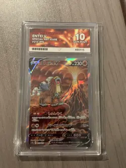 Entei V 213/172 SAR | Pokemon TCG VSTAR Universe Japanese | Ace 10 Graded Card - Image 1