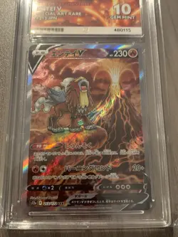 Entei V 213/172 SAR | Pokemon TCG VSTAR Universe Japanese | Ace 10 Graded Card - Image 2