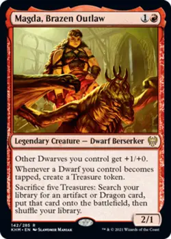 [1x] Magda, Brazen Outlaw - Near Mint, English - Kaldheim MTG Magic - Image 1