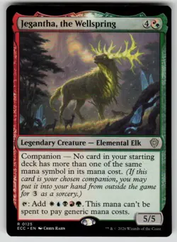 Jegantha, the Wellspring Normal R Commander: Lorwyn Eclipsed 125 NM - Image 1