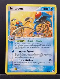 Tentacruel 45/92 PRERELEASE Uncommon Legend Maker Pokemon NM - Image 1