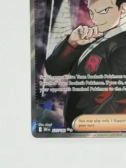 Team Rocket's Giovanni 225/182 Ultra Rare - Sv10: Destined Rivals - Pokemon NM - Image 5