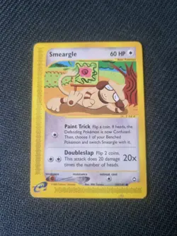 Smeargle 109/147 Aquapolis WOTC Vintage Pokemon 2002 - Image 1