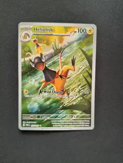 Heliolisk 177/167 - Illustration - Twilight Masquerade - Pokemon - NM - Image 1
