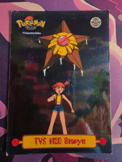 #120 TV5 Staryu Topps Pokemon 1999 Holo - Image 2
