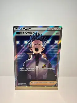 Boss's Orders (Full Art) SWSH251 Holo Promo Sword & Shield Promo Pokemon NM - Image 1