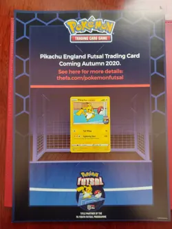 Pokemon - Pikachu on the ball - Futsal promo Poster - Image 1