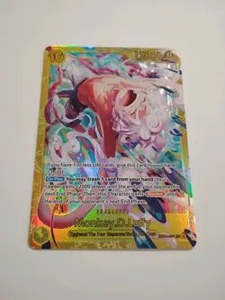 One Piece CCG Adventure On Kami's Island Monkey D Luffy SEC EB04-061 Mint - Image 1