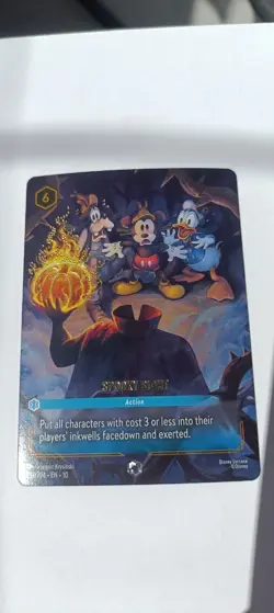 🔥 Disney Lorcana Spooky Sight Enchanted 237/204 Whispers in the Well PSA Ready - Image 4