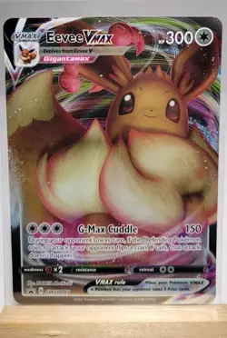 Eevee VMAX SWSH087 - Full Art Promo - Holo Pokemon Card - Near Mint (NM) - Image 1
