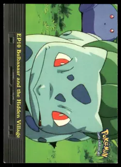 Pokemon Cards EP10 Bulbasaur and the Hidden Village Topps Series 2 LP *5 - Image 1