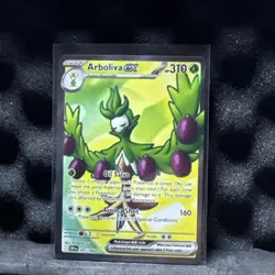 Arboliva EX 207/182 Destined Rivals Full Art Ultra Rare Pokemon TCG Card - Image 1