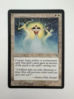 Illumination MTG Magic the Gathering Card NM Near Mint Mirage - Image 1