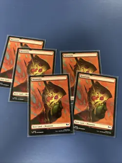 Mtg Tmnt Pizza Lands Mountain 5 Regular - Image 1