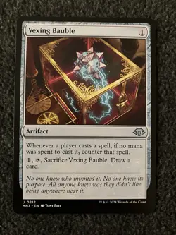 Magic The Gathering MTG - Vexing Bauble - Modern Horizons 3 - Image 1
