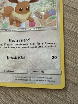 Eevee SM184 Promo Holo Near Mint Condition Black Star Promo - Image 5