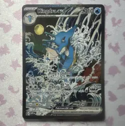 Pokemon Kingdra ex Holo Promo Sv: Scarlet & Violet 131 Stage 2 310 HP Eng - Image 1