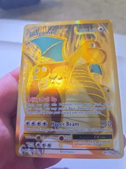 Pokemon TCG Dragonite EX Full Art Ultra Rare Holo Card Evolutions 106/108 XY - Image 3