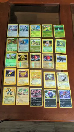 Pokemon Lot! Vintage Over 50 Cards! Base Fossil Legendary Challenge Holos - Image 1