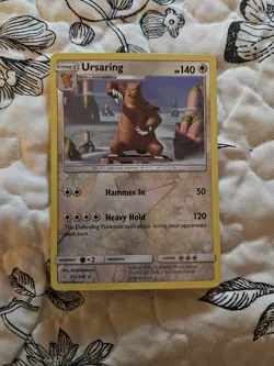 Ursaring - 172/236 - Cosmic Eclipse - Reverse Holo Rare - NM/M - Pokemon Card - Image 1