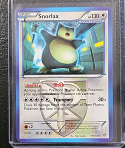 The Pokemon Company Pokemon TCG Snorlax Team Plasma 101/135 Plasma Storm 130HP - Image 1