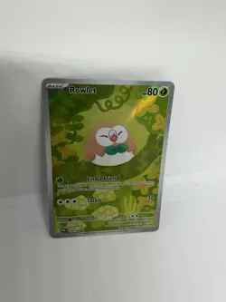 Pokemon Rowlet Holo 090/088 English Basic Grass HP 80 Pokemon TCG - Image 2