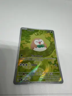 Pokemon Rowlet Holo 090/088 English Basic Grass HP 80 Pokemon TCG - Image 3