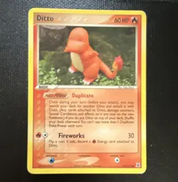 Nintendo Pokemon TCG Ditto 61/113 EX Delta Species 2005 Rare 60HP Regular ENG - Image 1