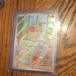 The Pokemon Company Fennekin Pokemon Center Promo Holo 2016 70 HP English - Image 1