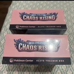 2 x Pokemon TCG: Chaos Rising Pokemon Center Elite Trainer Box PKC ETB IN HAND - Image 2
