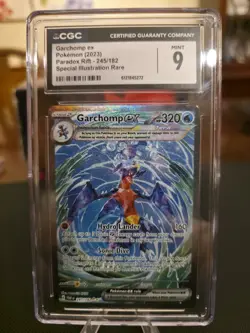 🔥🔥 Garchomp Ex 🔥🔥 SIR 245/182 Paradox Rift CGC 9 Pokemon TCG - Image 1