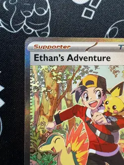 Ethan’s Adventure 236/182 Pokemon TCG Destined Rivals Special Illustration Rare - Image 2