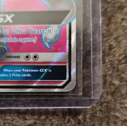 The Pokemon Company Alolan Ninetales GX 205/214 Lost Thunder Ultra Rare Holo - Image 4