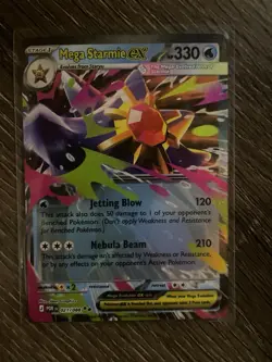 Pokemon TCG Mega Starmie ex 021/088 Me03: Perfect Order Holo - Image 1