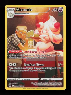 Alcremie TG08/TG30 SWSH09: Brilliant Stars Trainer Gallery Pokemon Card - Image 1