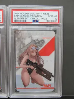 Sequential Set PSA 10| Goddess of Victory NIKKE RAPI Gun Girl Metal Card Coll. - Image 5